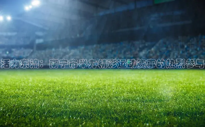 活力东流：南宁市举办精彩运动赛事的热烈参与